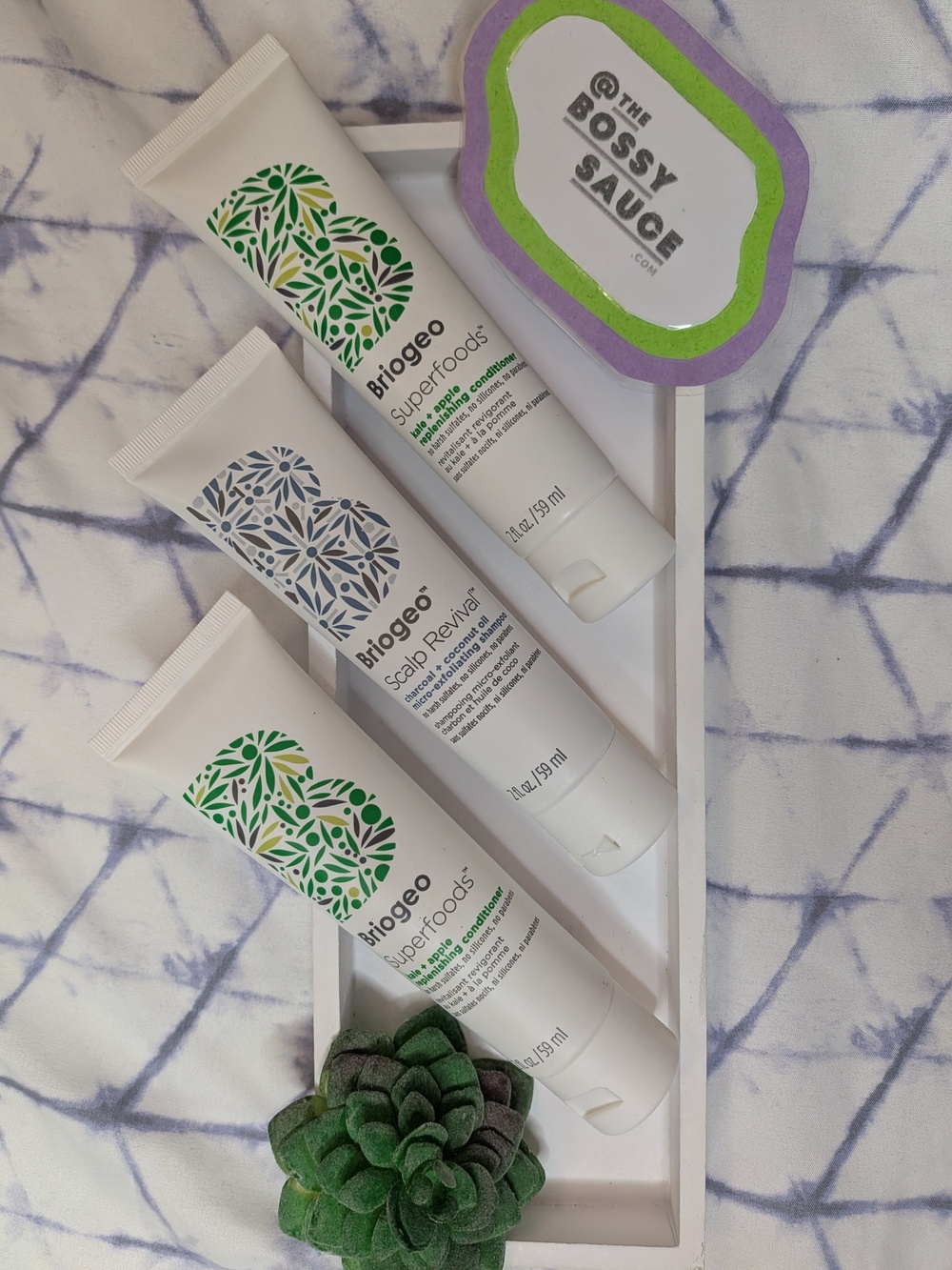 🌸 Briogeo Superfoods Conditioner + Scalp Revival Travel Trio NWT